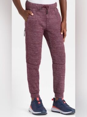 All in Motion Boys' Burgundy Jogger Sweatpants